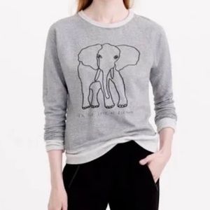J.‎ Crew David Sheldrick Elephant Sweatshirt